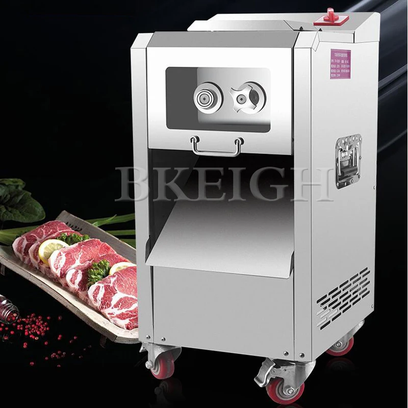 

Multi Functional Vertical Stainless Steel Meat Cutter, Commercial Fully Automatic, Multifunctional Electric High-Power Slicer