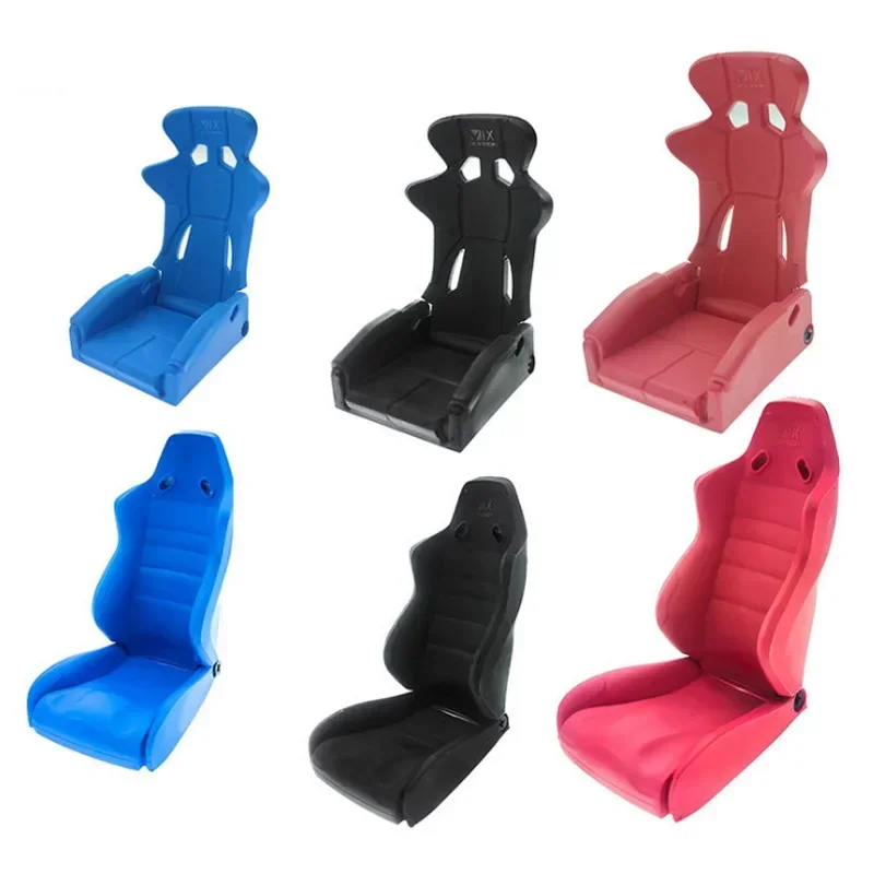 Chaise de siège de voiture de simulation encourue, décoration de modèle pour 1/10 Axial SCX10 III 90046 Wrangler RC inoler, accessoires de voiture