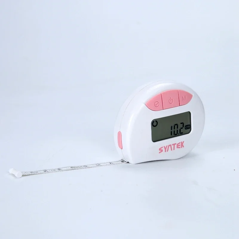 150cm Electronic Health Band Tape Ruler Circumference Linear Measure Mode Body Fat Caliper Digital Body Tape Measure Data Record