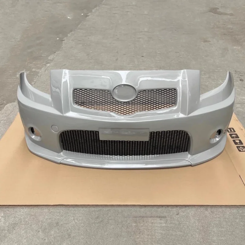 Frontgrill für Toyota Yaris 08-13, Neuer Stil Stoßstangenumrandung, Unlackiertes Karosserie-Kit, Auto-Zubehör