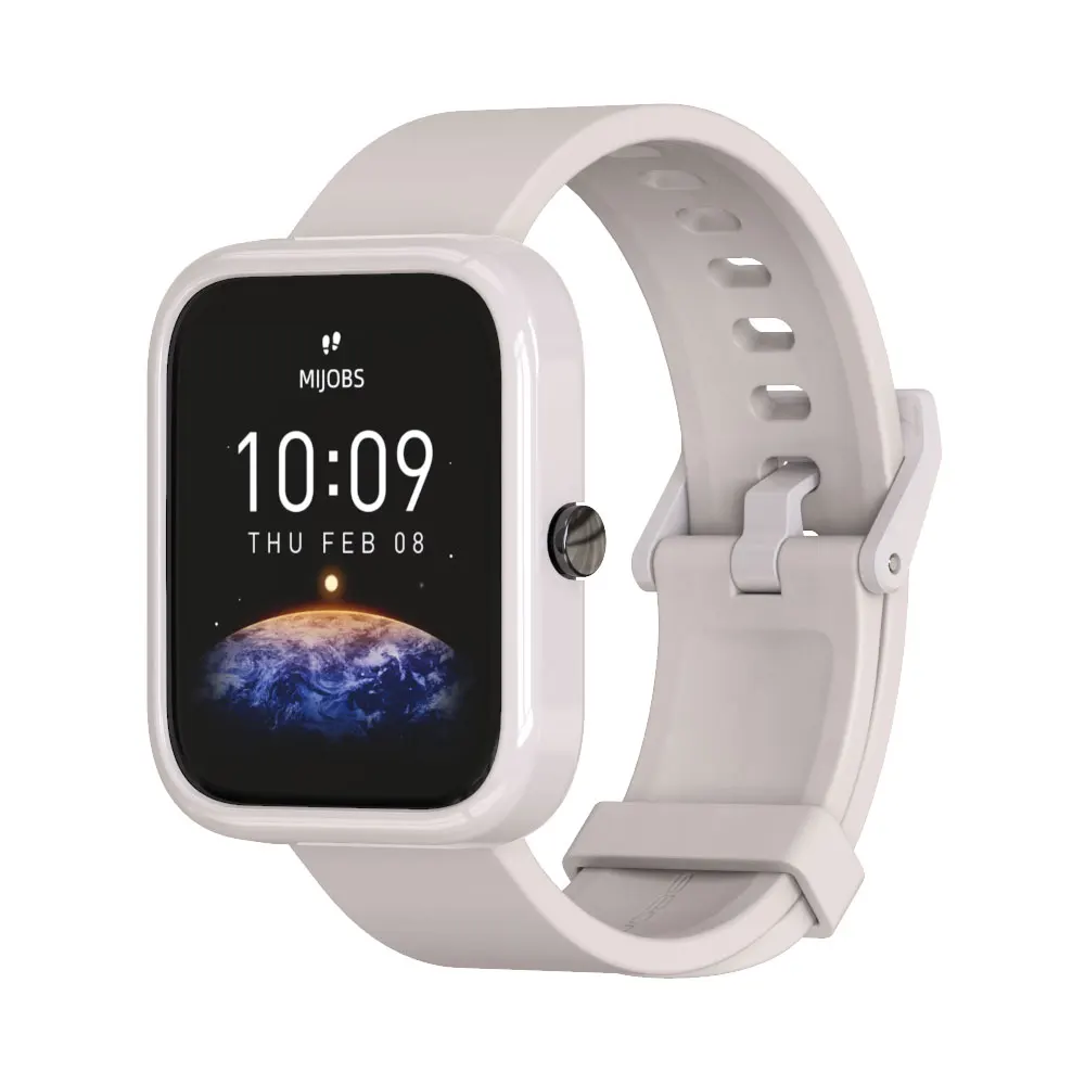 ل Amazfit Bip 3 برو حزام سيليكون أسورة يد ل Amazfit Bip 3 حزام حامي غطاء حماية الأساور الذكية اكسسوارات