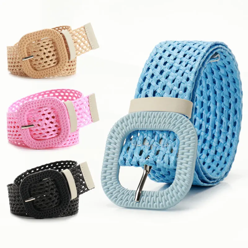 

Роскошный дизайн ярких цветов, повседневный тонкий поясной ремень, кожаный ремень с квадратной пряжкой, пояс для брюк, платье, ремни