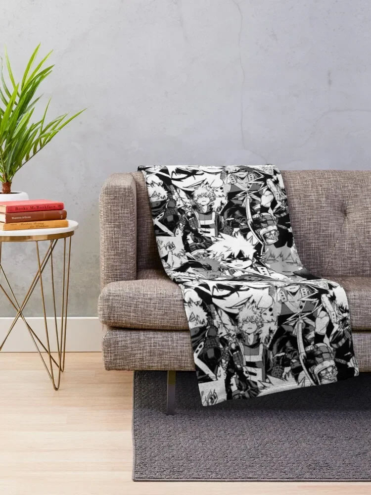 Katsuki Bakugou Throw Blanket Polar Beautifuls Blankets