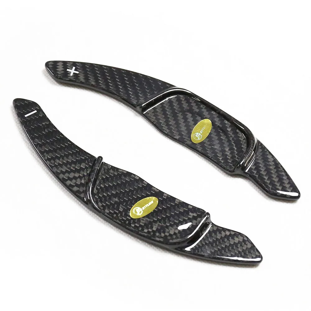 

Real Carbon Fiber Steering Shift Paddle Extension for Volkswagen Golf 7 MK7 R-LINE GTI PASSAT TOURING R-LINE Carbon Interior