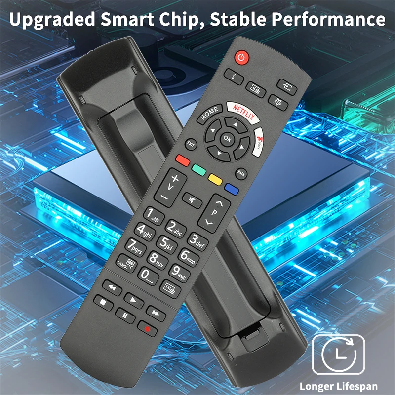 For RC42129 Panasonic-LED-TV-Remote-Control-Replacement With NETFLIX Button, For Panasonic LED TV TX-43HX580E TX-43HX582E