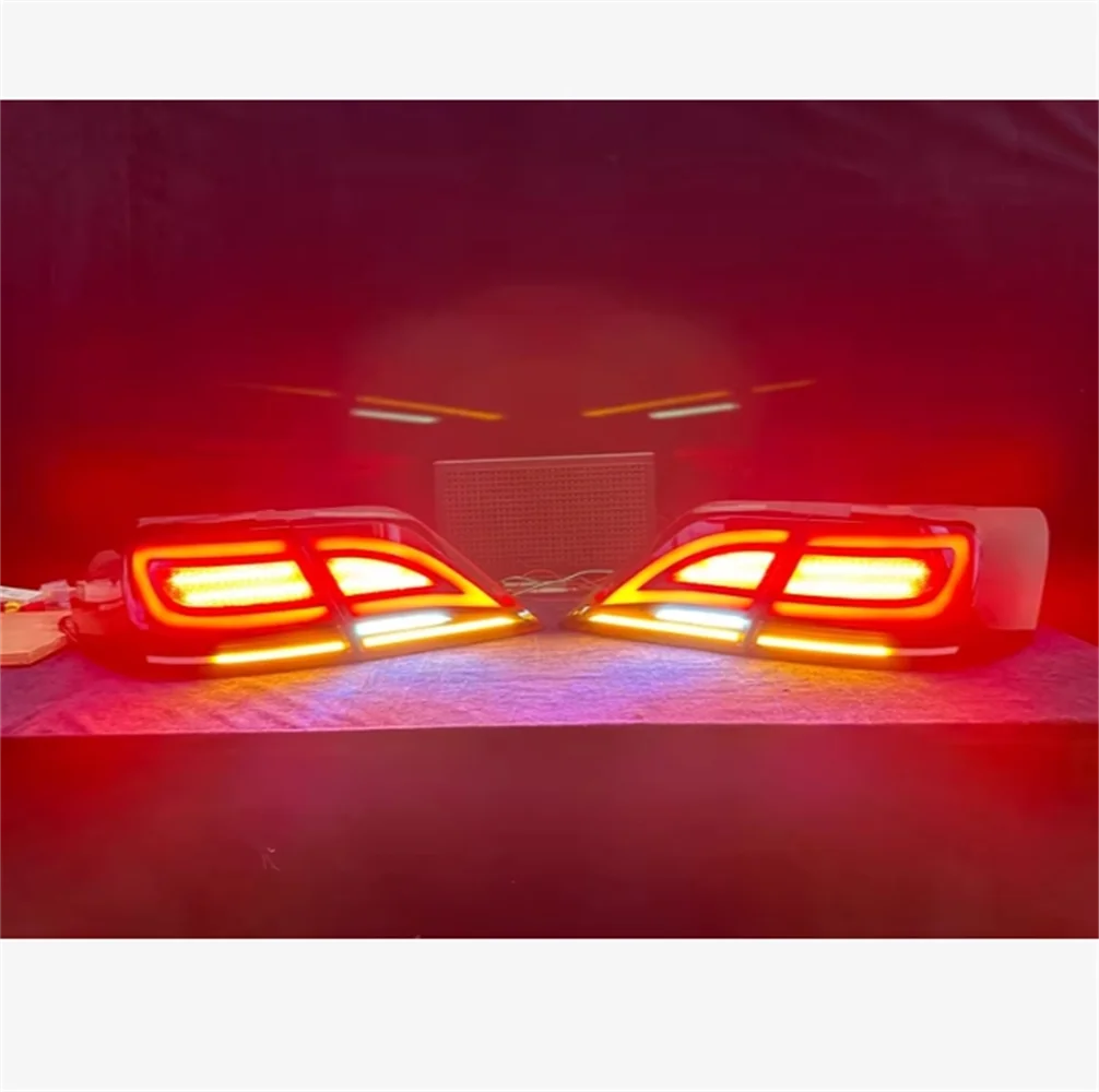 Car led modified tail light assembly rear lamp 2pcs for Toyota Camry 6th 6.5th brake Reverse lights turn signal