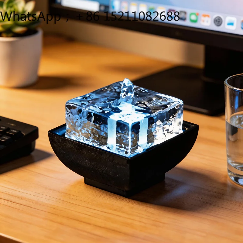 LLY company desktop workstation mood stabilizer housewarming gifts home goods high-end niche flowing water ornament