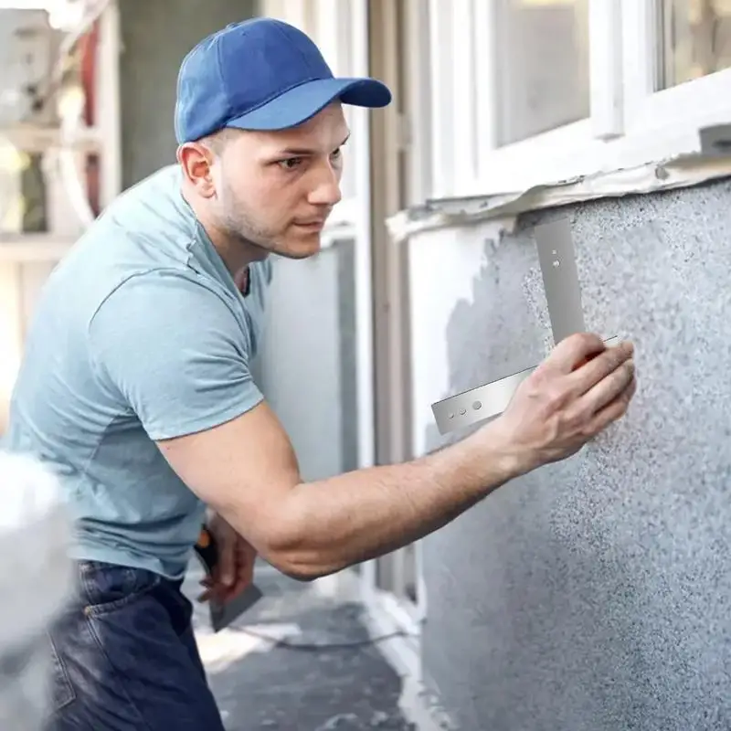 Drywall Scraper วอลล์เปเปอร์ขูดเครื่องมือเกรียงโลหะสําหรับกระจาย Finishing ภาพวาดเครื่องมืออเนกประสงค์สําหรับ Drywall Sheetrock