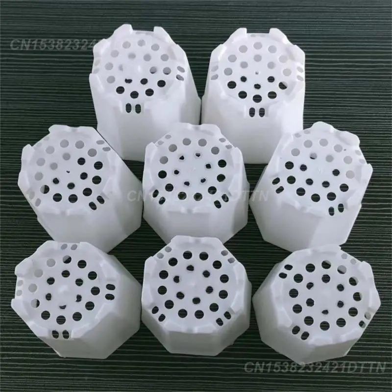 1~5PCS Fleshy Plants Potted Durable Minimalist Flower Pot Garden Supplies Flower Plate Polygonal White Garden Pot Planters