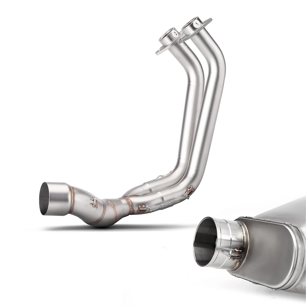 2017-2023 닌자650 베르시스650 Z650 오토바이 배기 시스템 프론트 링크 파이프 머플러 언더바디 풀 배기 개조 신제품