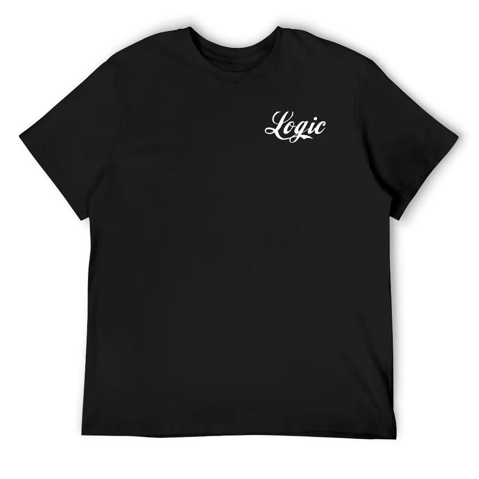 Logic Logo T-Shirt new edition man t shirt customs designer shirts plus size men clothing