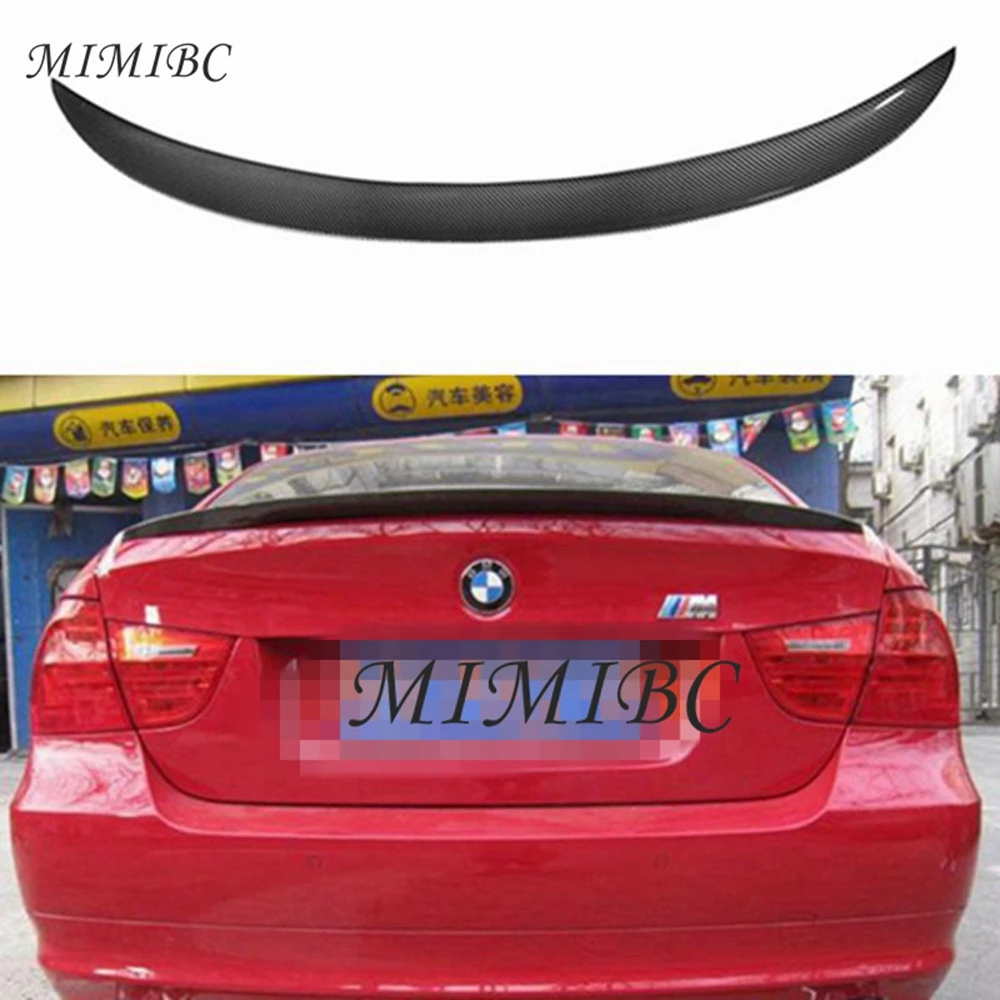 

FOR BMW 3 Series E90 /E90 M3 P Style Carbon fiber Rear Spoiler Trunk wing 2004-2011 FRP Forged carbon