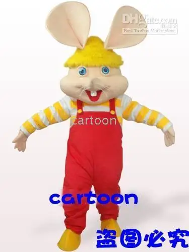 Novo luxo grande orelha mouse mascote traje halloween vestido de natal corpo inteiro adereços roupa traje da mascote