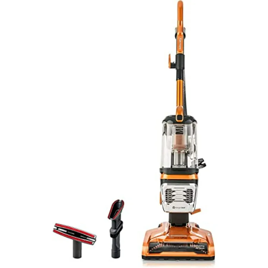 

Вертикальный пылесос DU4080 Featherlite Lift-Up без мешка, с двумя моторами, мощным всасыванием, легкий, для чистки ковров, с HEPA-фильтром, 2 режима очистки