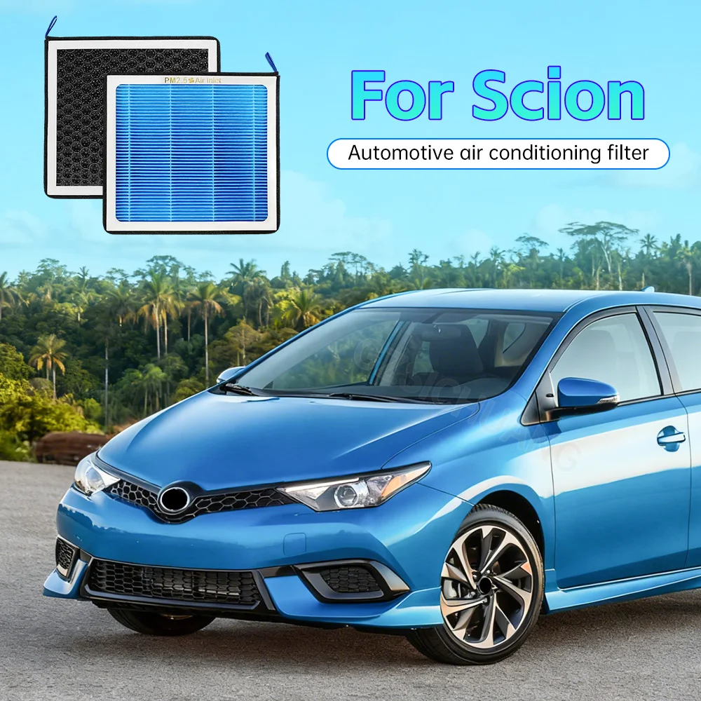 

Car Activated Carbon Cabin Air Conditioning Filter For Scion iM TC XB XD 2008-2012 2013 2014 2015 2016 Interior Accessories