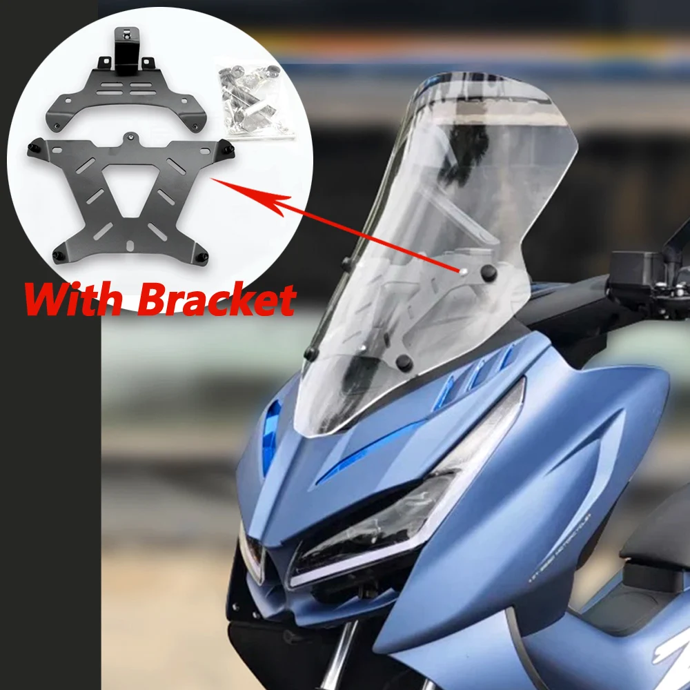 

For ZONTES 368D windshield modification raising and widening the front windshield 368K windshield and rain shield accessories