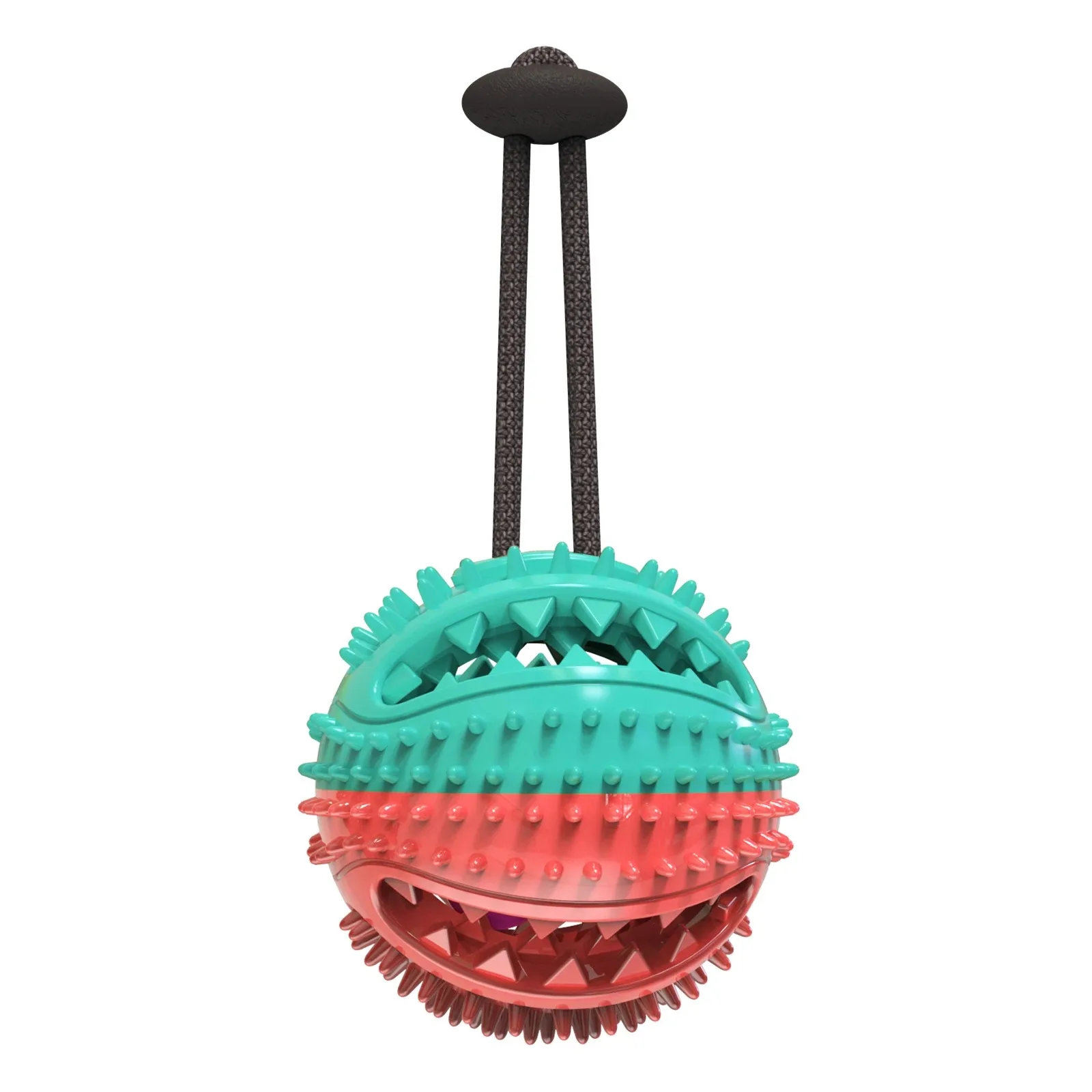 Manufacturer Wholesale Dog Toys Dog Molar Stick Chewy TPR Toothbrush Ball Dog Feeder Leaking Ball Pet Supplies