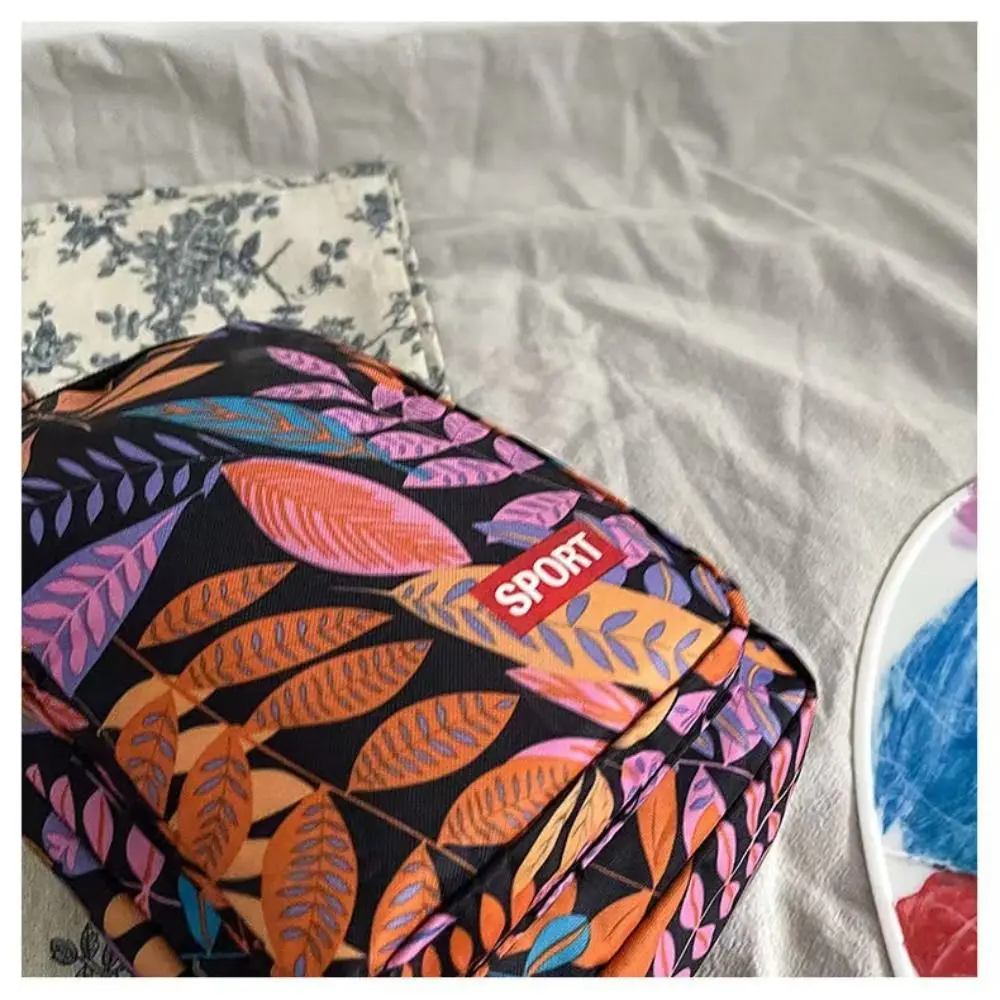 Bolsa de peito esportiva multifuncional para mulheres, bolsa unissex, multicolor, pano Oxford, bolsa com vários compartimentos