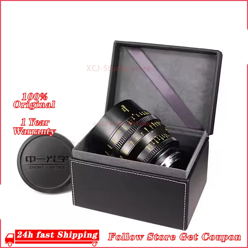 Mitakon Speedmaster 20mm 35mm 50mm T1.0 S35 Cine Lens APS-C with Hard case For Sony E Nikon Z Fujifilm X Canon RF Mount Camera