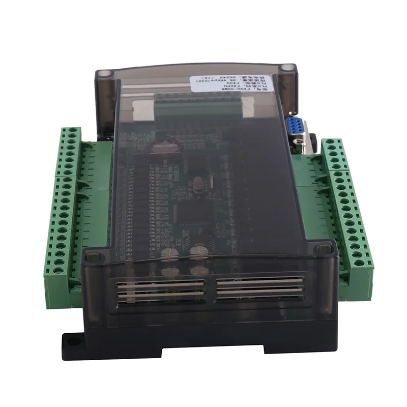 FX3U-30MR 32MT PLC 38400bps التتابع الترانزستور لوحة تحكم صناعية تحكم RS232 RS485 100% مكونات إلكترونية جديدة تمامًا