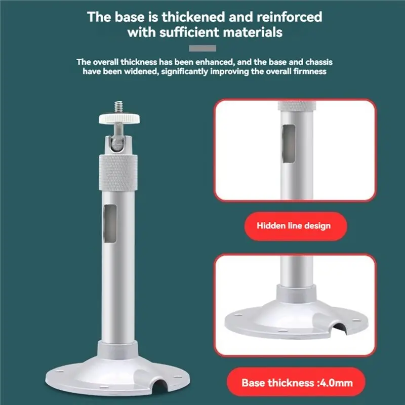 B04B-Ceiling Mount Bracket 6Mm Thread For Projector Stand Surveillance 30CM Wall Mount For Projector Security Camera