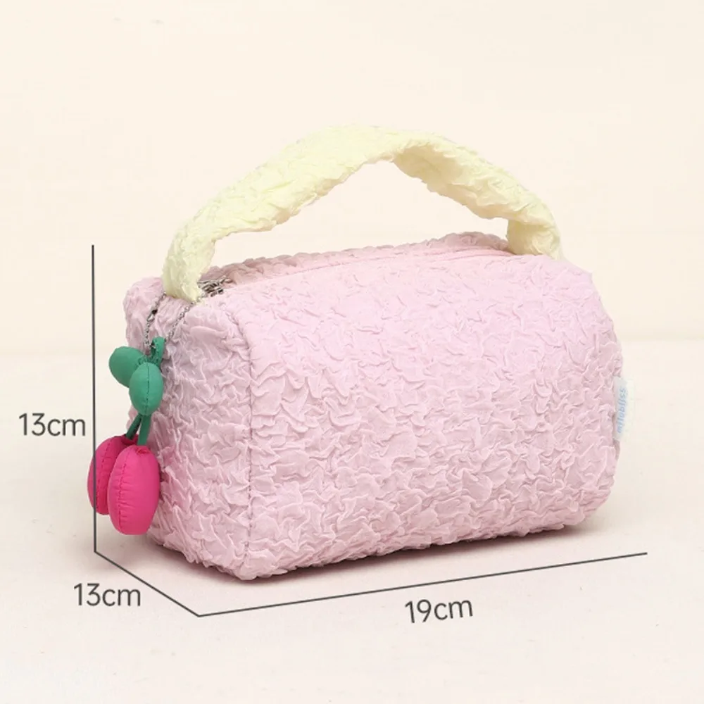 High Quality Large Capacity Makeup Bag Handheld Makeup Accessory Handbag Portable Wash Bag Girls
