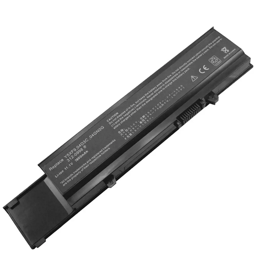 Y5XF9 4JK6R 11.1V 7800mAh Laptop Battery For DELL VOSTRO 3400 3500 3700 Series CYDWV 04D3C 0TXWRR 7FJ92