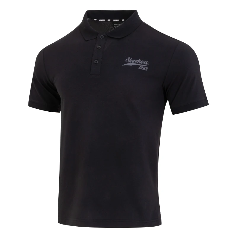 

Skechers T-Shirt Men's Sportswear Outdoor Comfortable Loose Breathable Business Casual Lapel Short-Sleeved Polo Shirt L223M110-0018