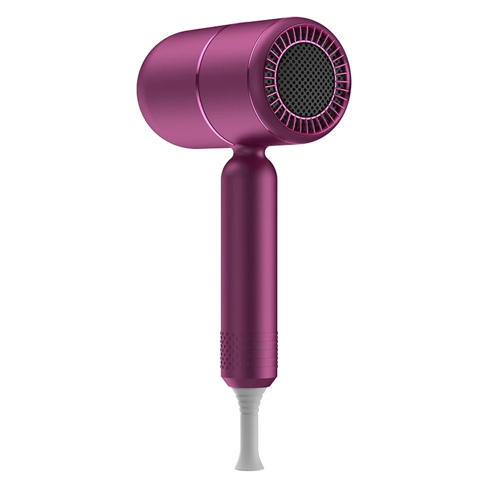 Sèche-cheveux avec diffuseur sèche-cheveux ionique professionnel Portable sèche-cheveux accessoires pour femmes cheveux bouclés violet appareil domestique