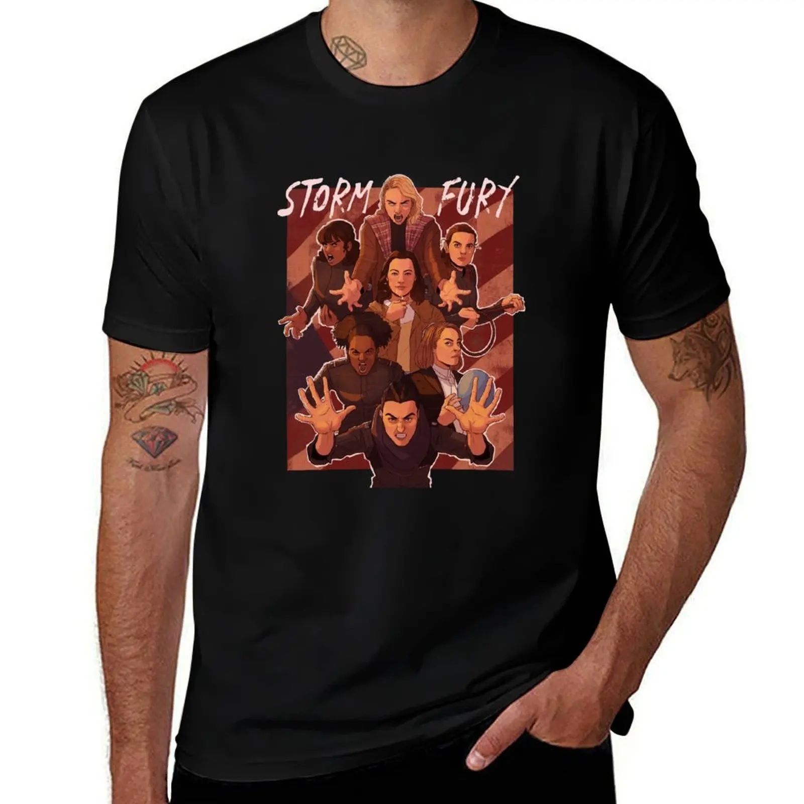 Storm and Fury T-Shirt Stretch Fabric Comfort T-Shirt