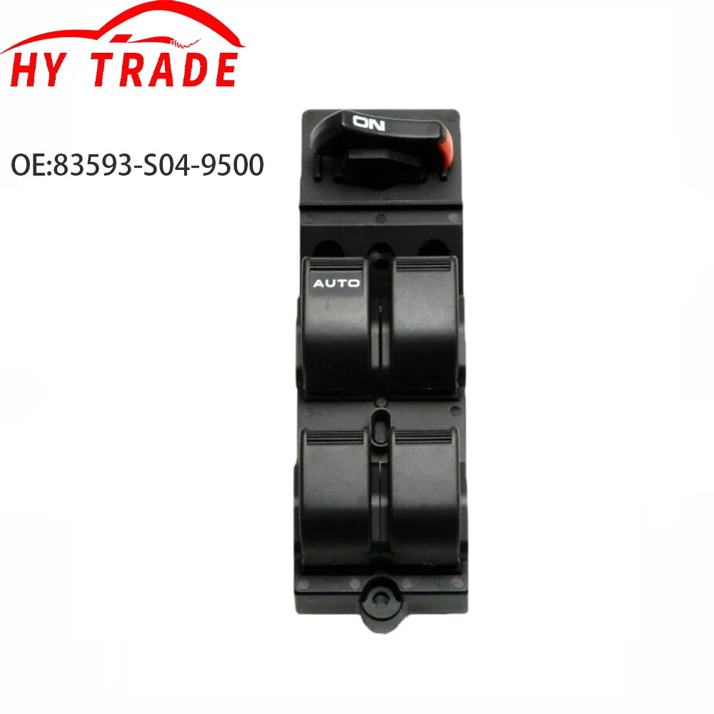 

Fit for 1996 1997 1998 1999 2000 Honda Civic CX EX HX LX Si 4 Door Master Power Window Door Switch 83593-S04-9500