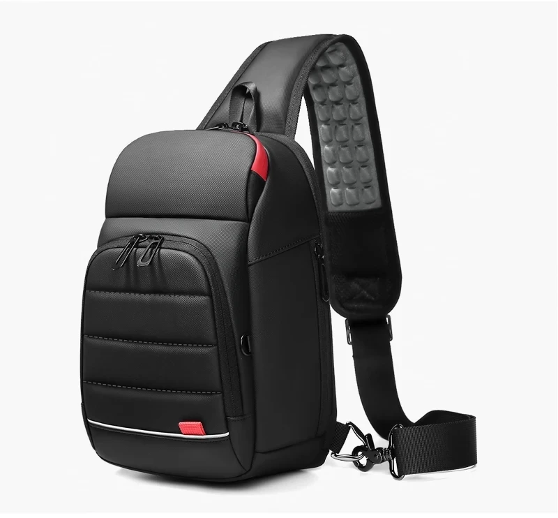 Bolso de pecho para hombre, bandoleras para hombre, bolsos de mensajero impermeables, bolso de hombro tipo bandolera con