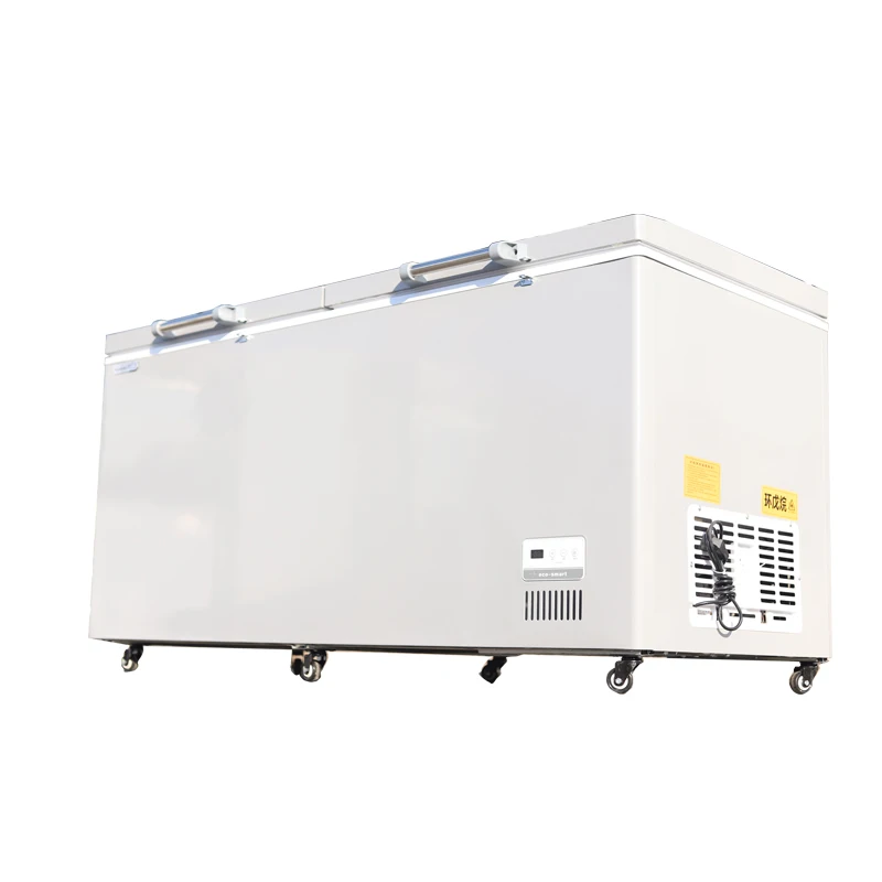 Single-Temperature Horizontal Freezers Direct Cooling Mode Kitchen Restaurant Use Digital Refrigeration Equipment
