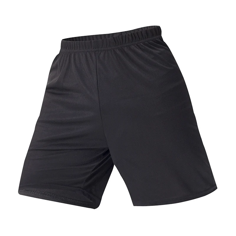 Men\'s plus size black quick-drying athlete shorts running fitness basketball football shorts underwear elastic waist boxer short