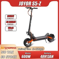 Electric Scooter JOYOR S5-Z Adult 48V 13Ah Battery  Escooter 600W Motor 25km/h Speed 55km Range 10'' Tires Foldable E-Scooter