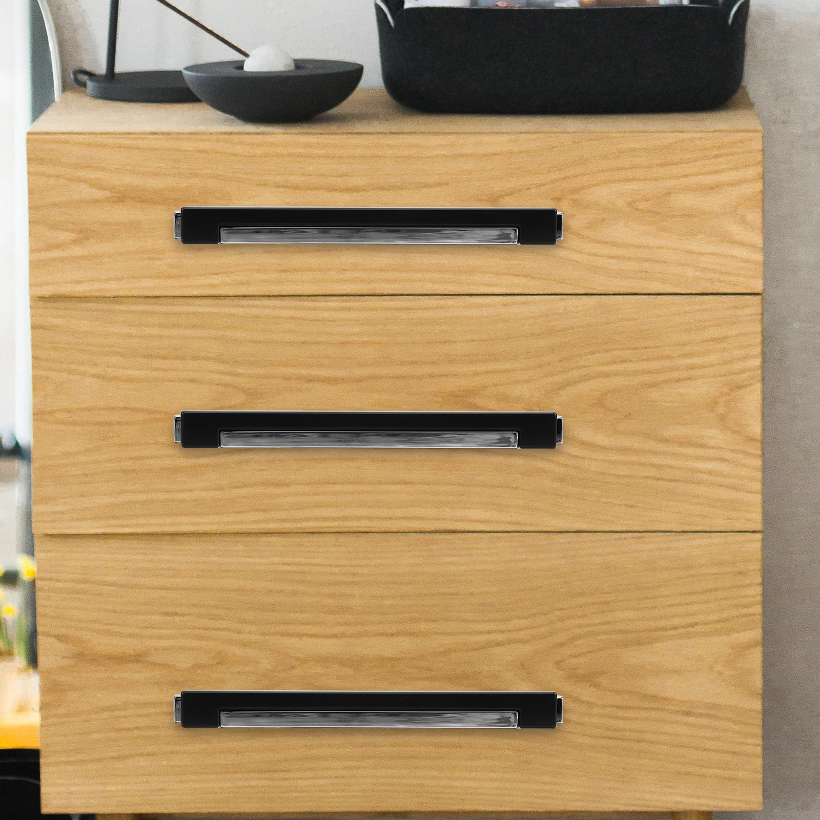 

Zinc Alloy Cabinet Door Handle High Temperature Glaze Furniture Pull Replacement for Kitchen Drawer Dresser Door Handle