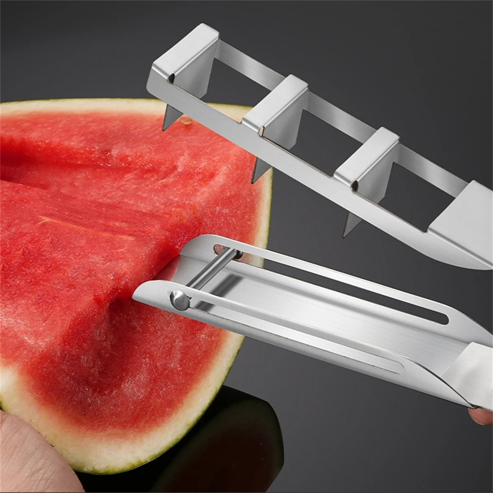 Easy Cleanup Fruit Slicer Camping Accessory Effortless Cubing Design Family Gatherings Tool Lightweight And Compact