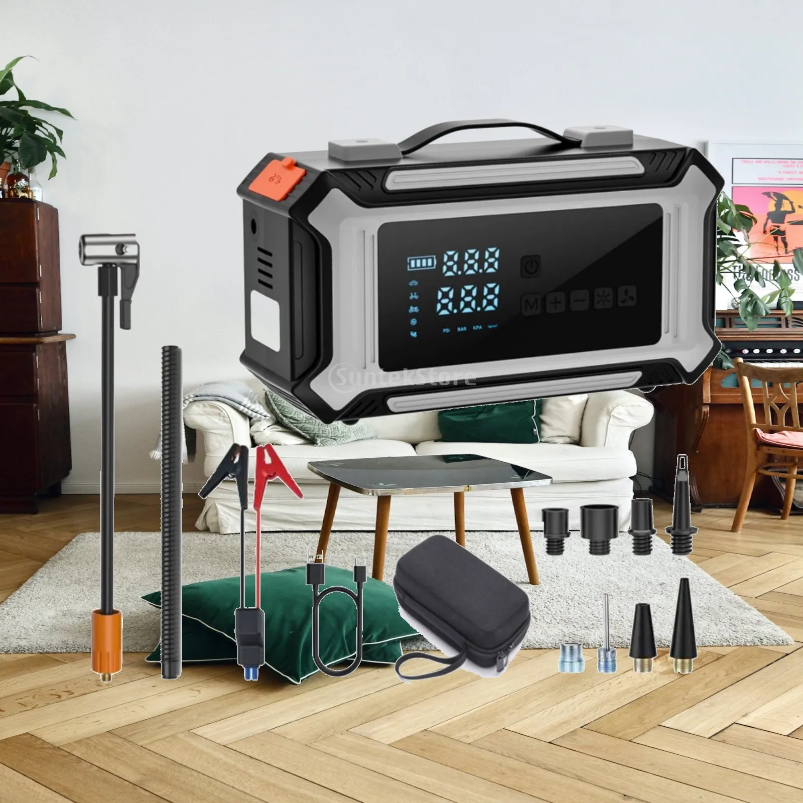 car-battery-jump-starter-handheld-jump-starter-with-air-compressor-multifunctional-emergency-power-station-rechargeable-smart