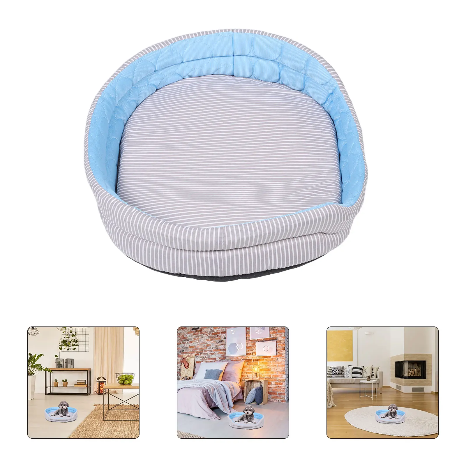 

Pet Cooling Bed Self Cooling Mat for Dogs Cats Small Medium Large Sizes Summer Cool Sleeping Pad Washable Comfortable Dog Cat