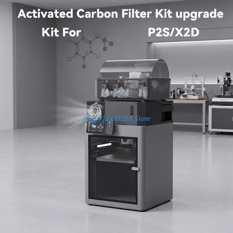 G88D 3D Printer Carbon Filter With Handheld Control and Mounting For P2S/X2D