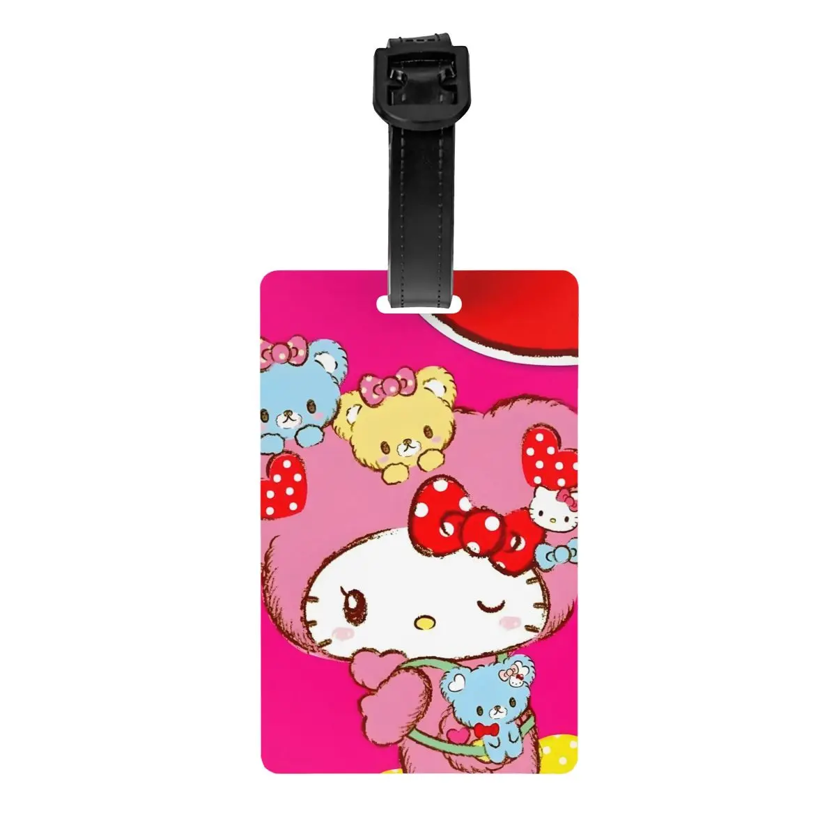 

Custom Cartoons Melody Luggage Tag Travel Bag Suitcase Privacy Cover ID Label