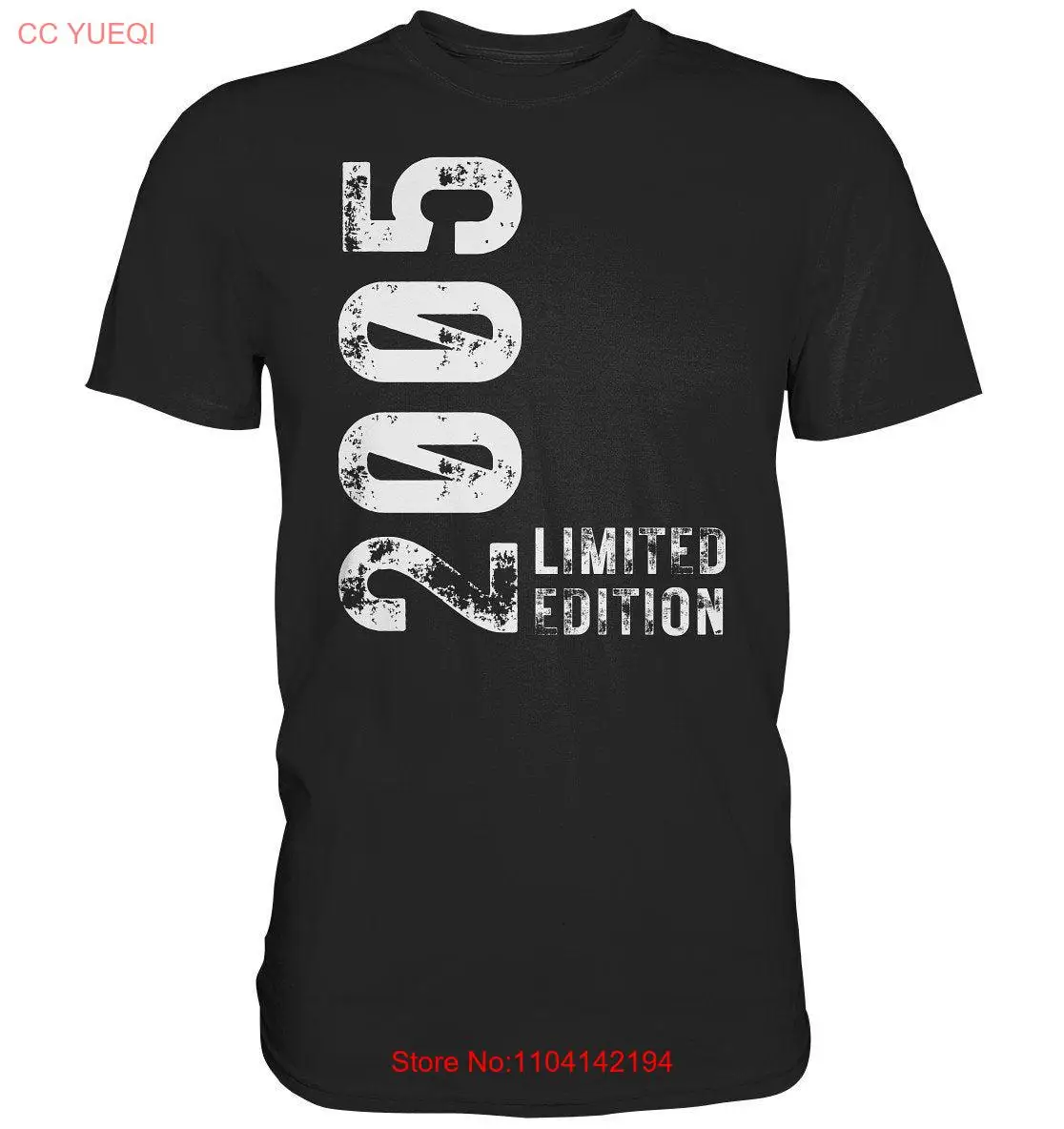 

19 Years 19th Birthday 2005 Girls Boys T Shirt Idea Premium long or short sleeves