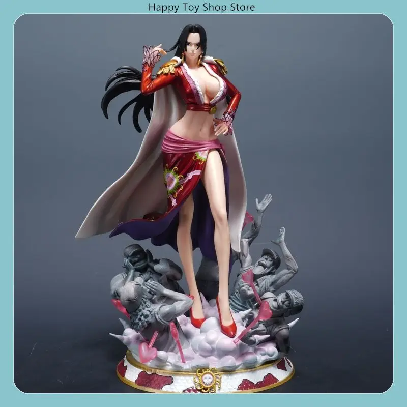 

31cm One Piece Boa Hancock Dream Female Emperor Standing Anime Girl Figure Model Statue Fans Collection Desktop Ornament Toys