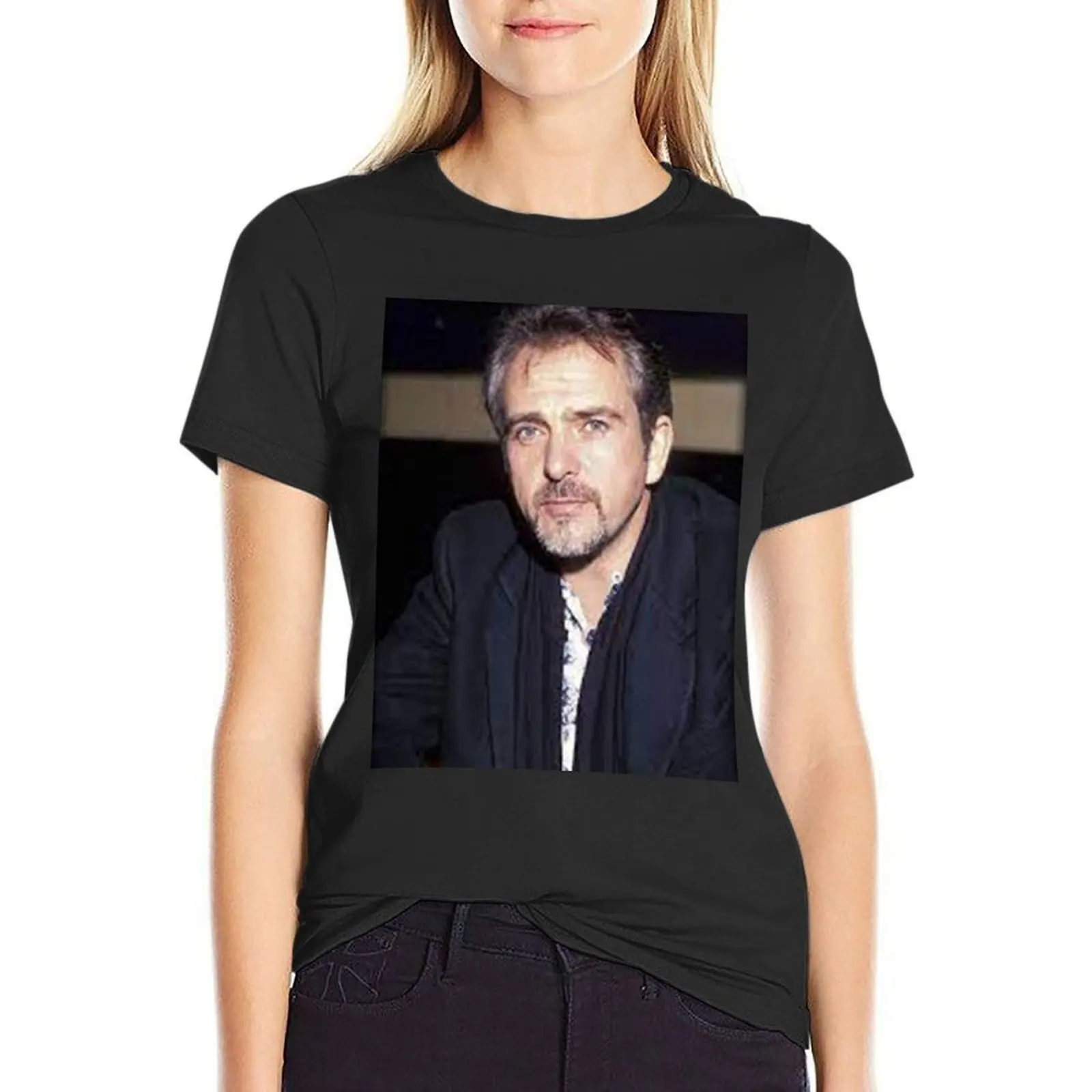 Peter Gabriel T-Shirt graphics summer top vintage clothes Women t-shirts