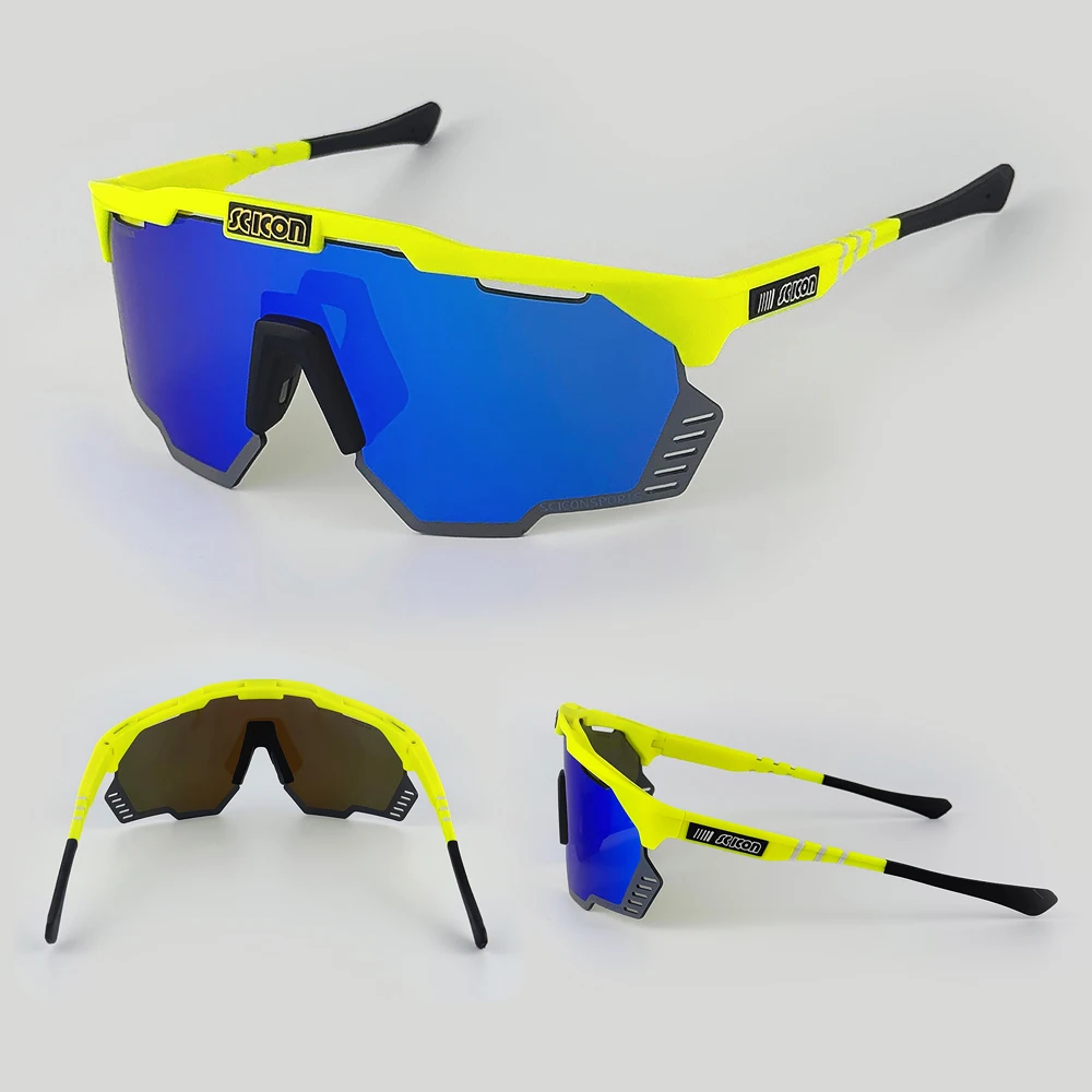Outdoor-Fahrradbrille UV400 TR90 Herren MTB Fahrradbrille Sportbrille Bergsteigen Angeln Rennrad Damenbrille – Detail 3