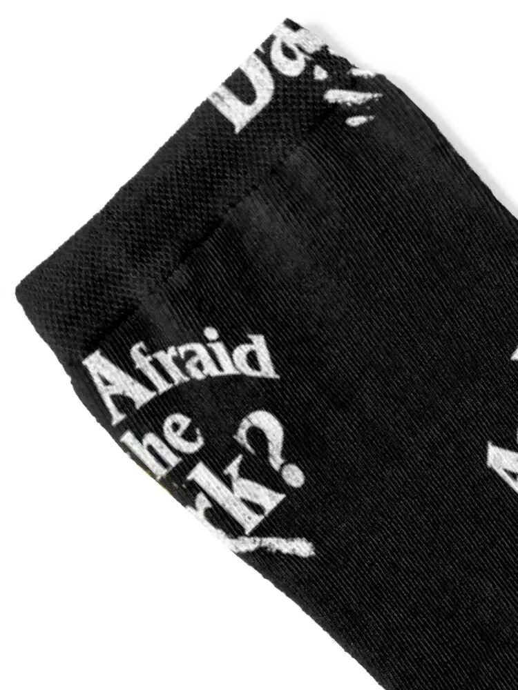 Are You Afraid of the Dark Socks moving stockings christmass gift Socks For Women Men's