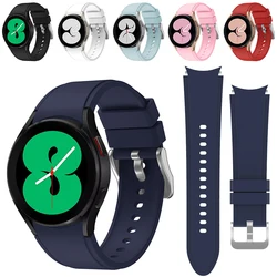 Correa de silicona original para Samsung Galaxy Watch4 Classic 46mm 42mm Pulsera deportiva para Galaxy Watch 4/5/5pro 44mm 40mm 45mm Band