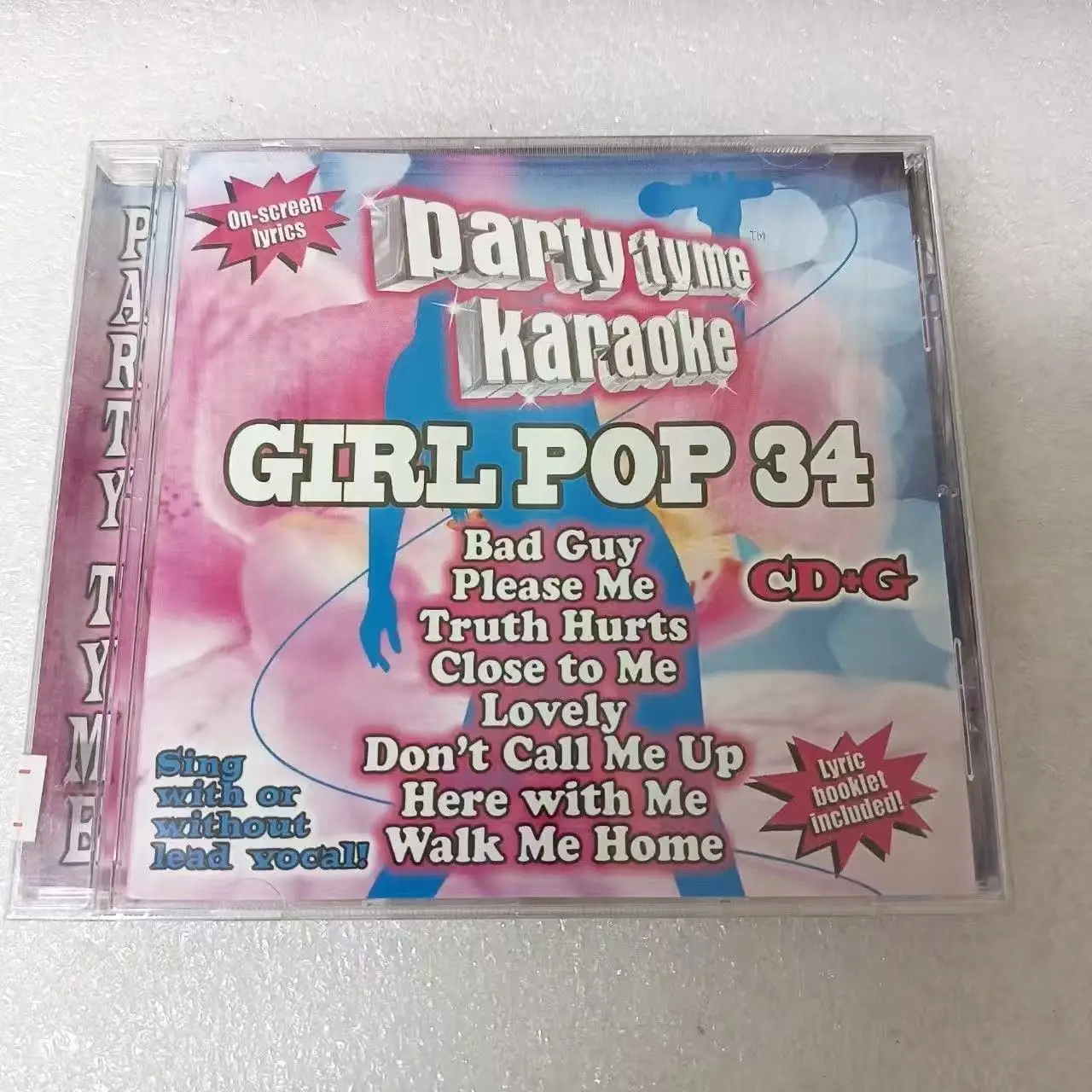 Fête Tyme karaoké fille Pop 34 musique CD plus grands succès Album enregistrement de musique Cosplay baladeur voiture bande sonore boîte fête musique