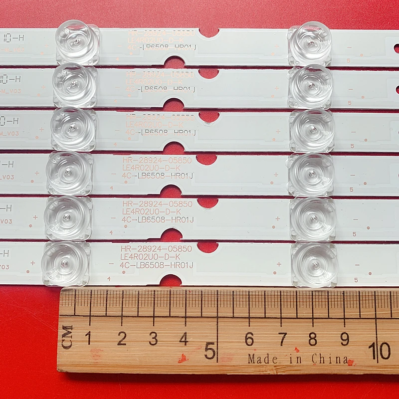 LED strip for L65P65US 65U5850C 65UD6406 65P65US 65S423 65UD6336 65HR330M08A1 4C-LB6508-HR01J JL.D65081330-365AS-M LVU650ND