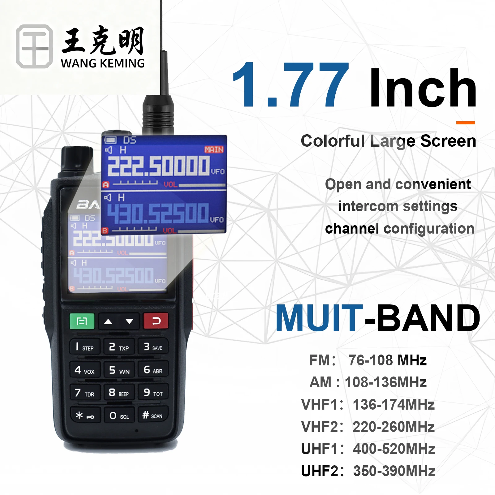 

Трехдиапазонная двусторонняя радиостанция Baofeng, 10 Вт, NOAA UV-22L, аналоговая, 3800 мАч, большой радиус действия, Wa lkieTalkie UV-22 Woki Toki